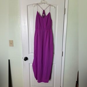 Elegant Purple Women's Dress